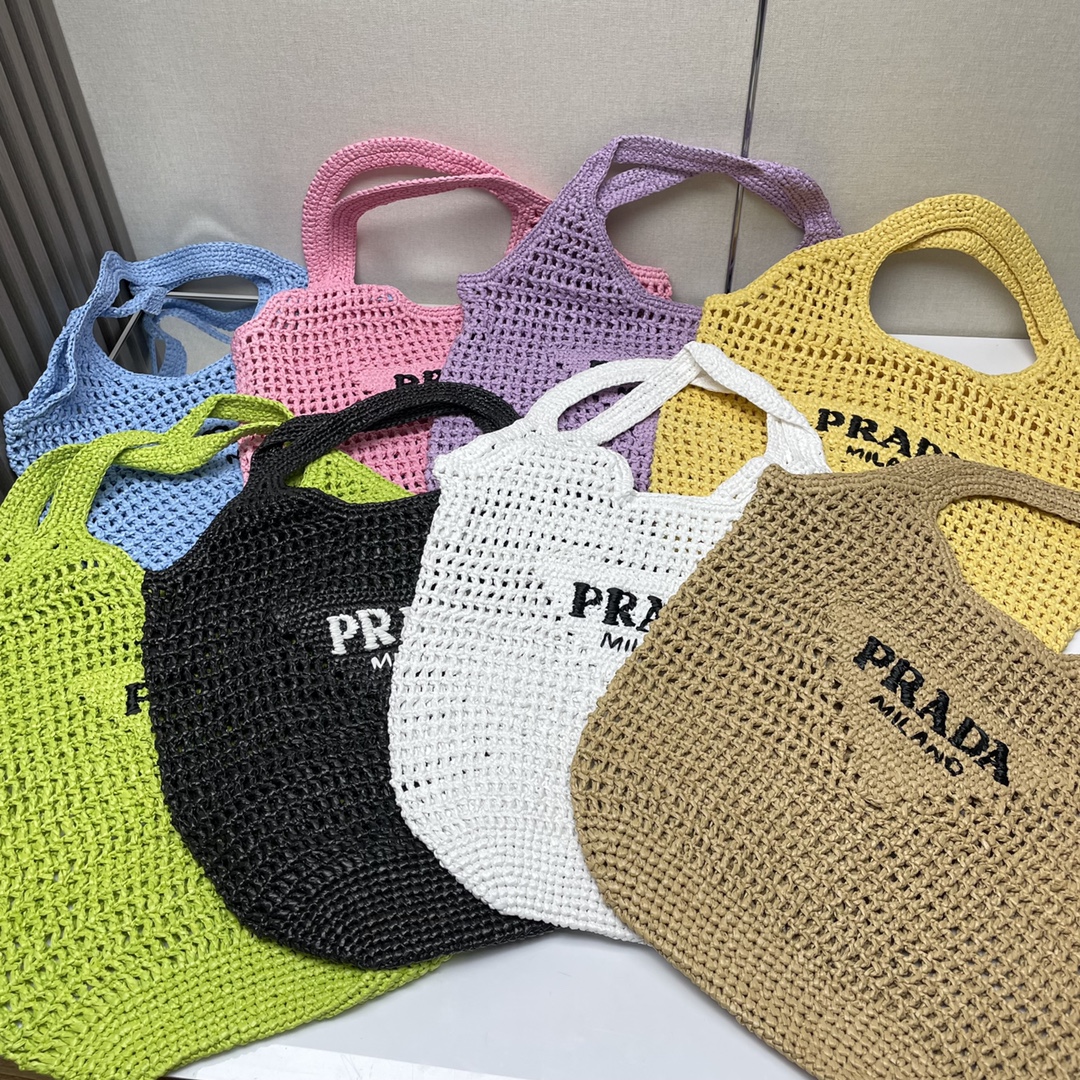 Éxito de ventas bolso tote de fibra de rafia de vuelta🎉🎉