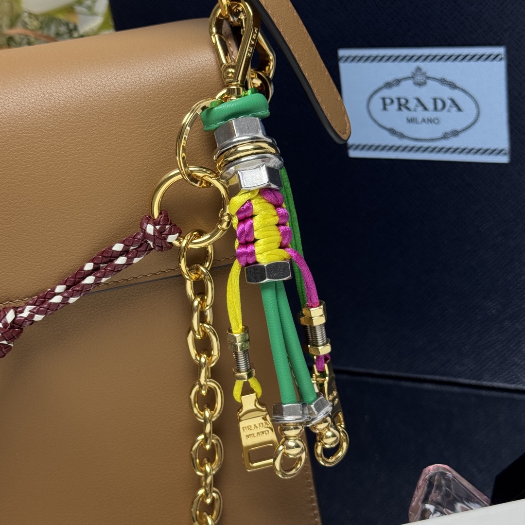 PRADA bag 】 New 1 BD378 Soft Sound / — photo 7