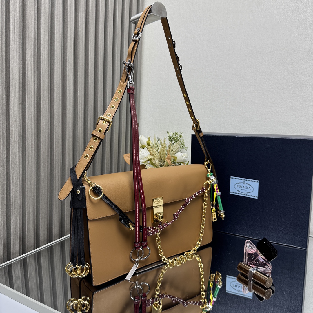 PRADA bag 】 New 1 BD378 Soft Sound / — photo 3