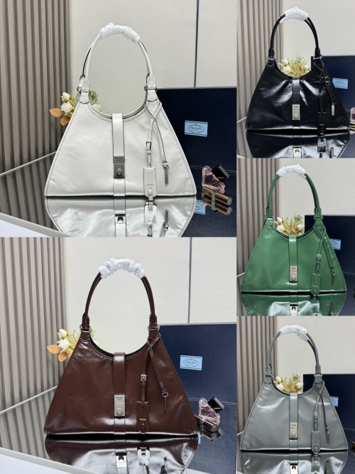 Prada 1BG570 Large Tote Bag: Geometric Design, Refined Details, and Style 1 Prada 1BG570 Large Tote Bag: Geometric Design, Refined Details, and Style