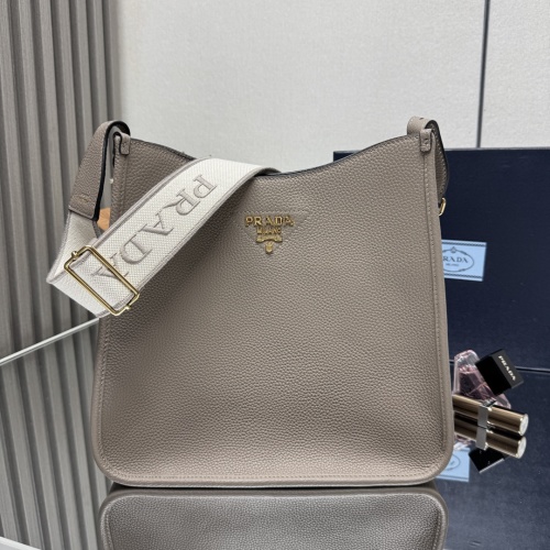 Prada Leather Mini Shoulder Bag, Stylish Crossbody Tote with Logo Strap 1 Prada Leather Mini Shoulder Bag, Stylish Crossbody Tote with Logo Strap
