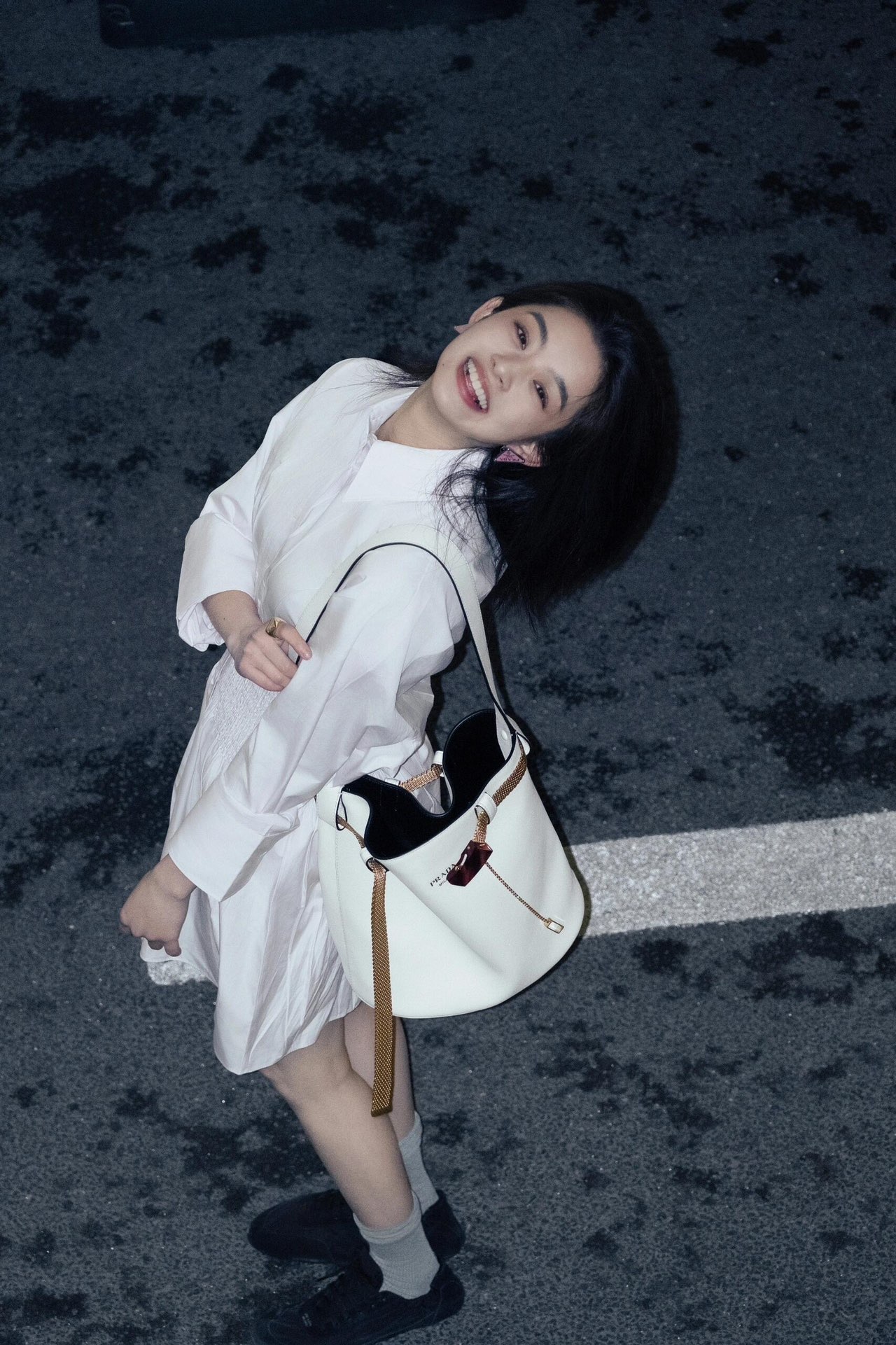 NO:391769,White upper body picture, Prada [top original list], prada19860909白色上身图,普拉达【顶级原单】,prada,Bag