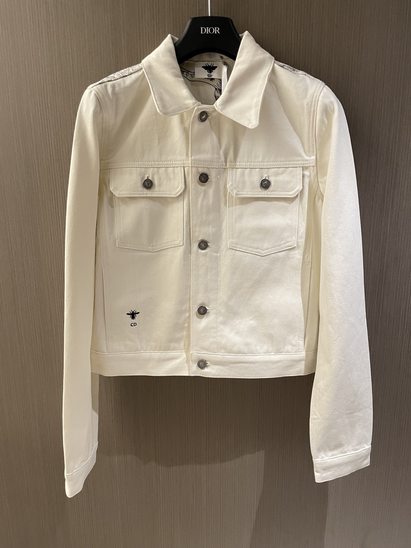 Dior Star Embroidered Denim Jacket - Stylish & Versatile Outerwear 2 i1742317343034 7744 0 0