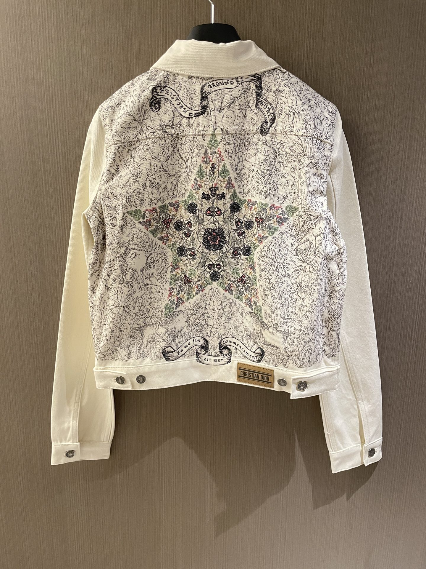 Dior Star Embroidered Denim Jacket - Stylish & Versatile Outerwear 6 i1742317343661 2298 0 4
