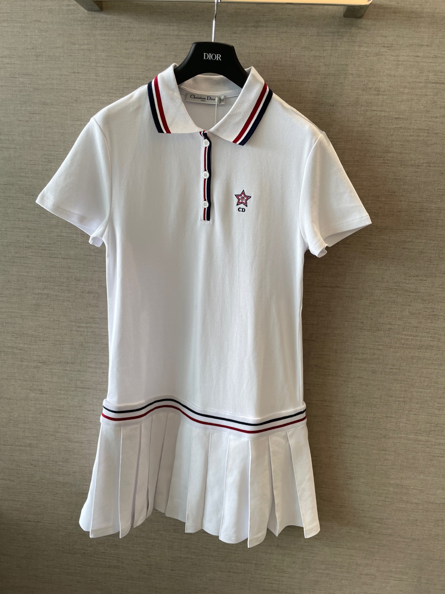 Dior 25 Baseball Dress: Custom Fabric, Detailed Replica – Sizes 36, 38, 40 6 i1746952196400 2038 0 8