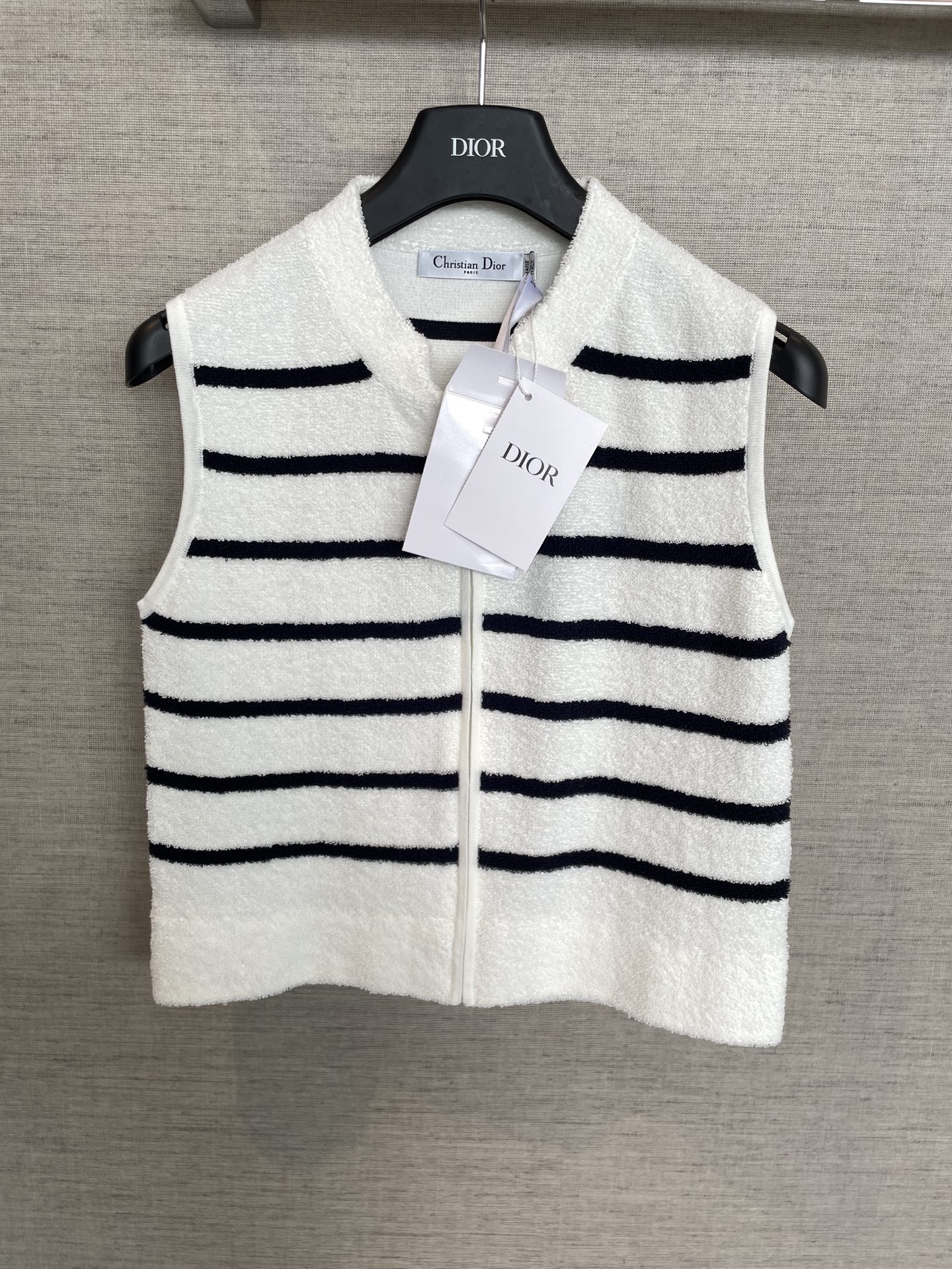 Dior Striped Sailor Vest: Authentic Design, Premium Yarn, Versatile Style 6 i1749714228462 9675 0 3