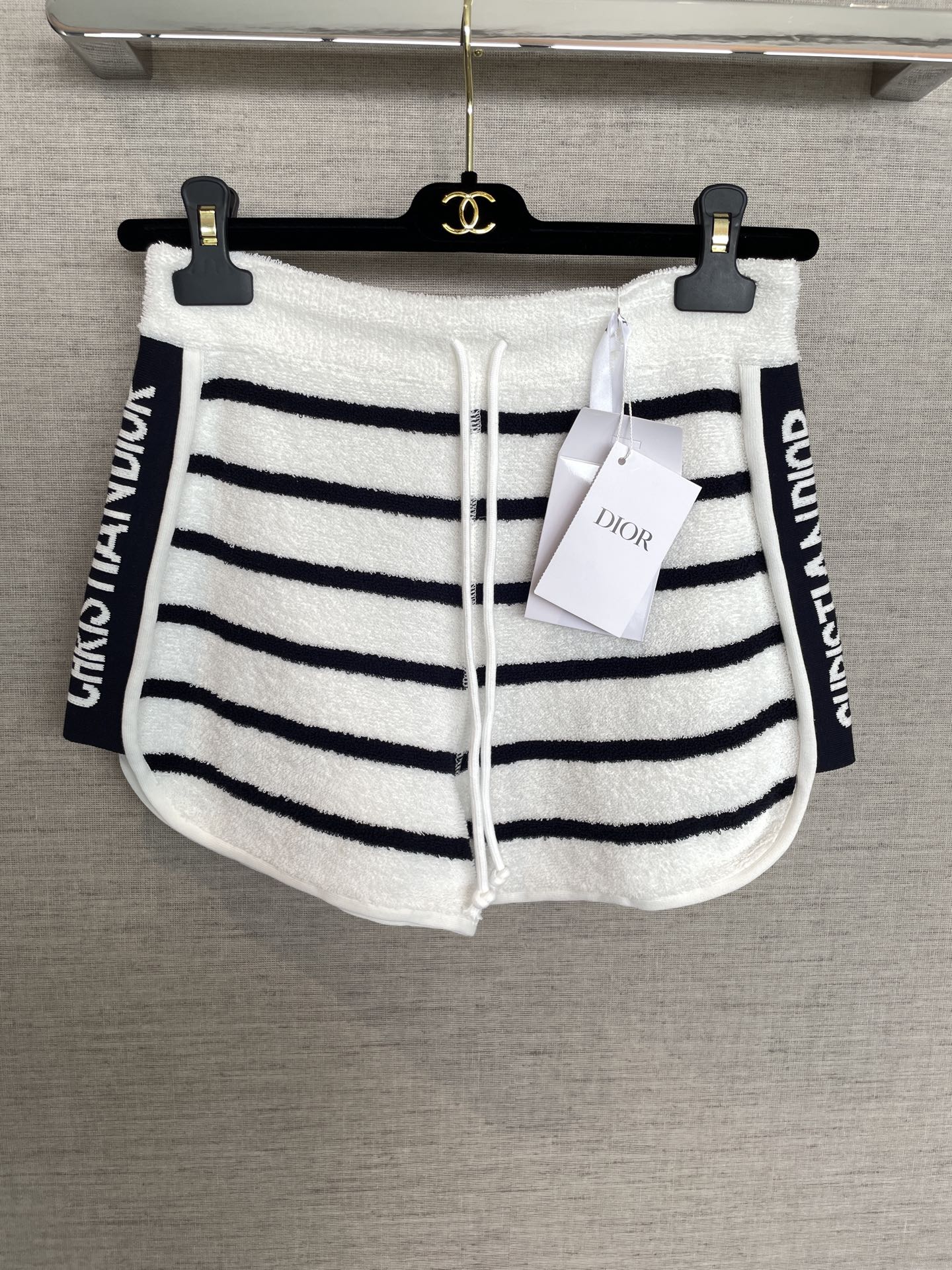 Dior Navy Striped Shorts - Stylish & Comfortable Summer Essential 4 i1749714703086 1303 0 2