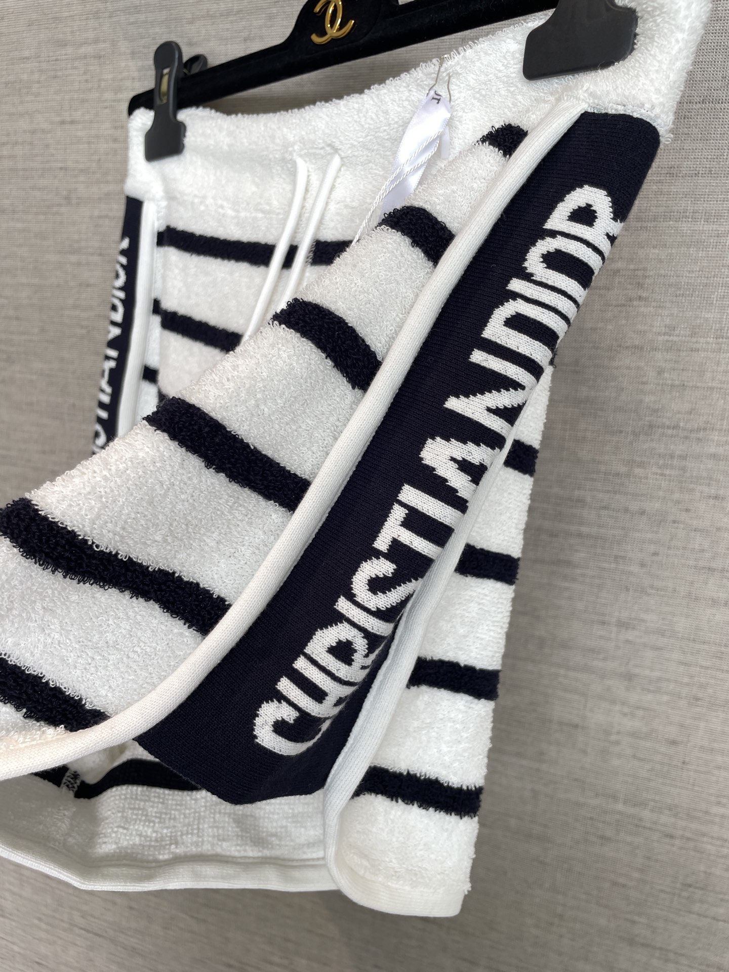 Dior Navy Striped Shorts - Stylish & Comfortable Summer Essential 6 i1749714707068 9049 0 4