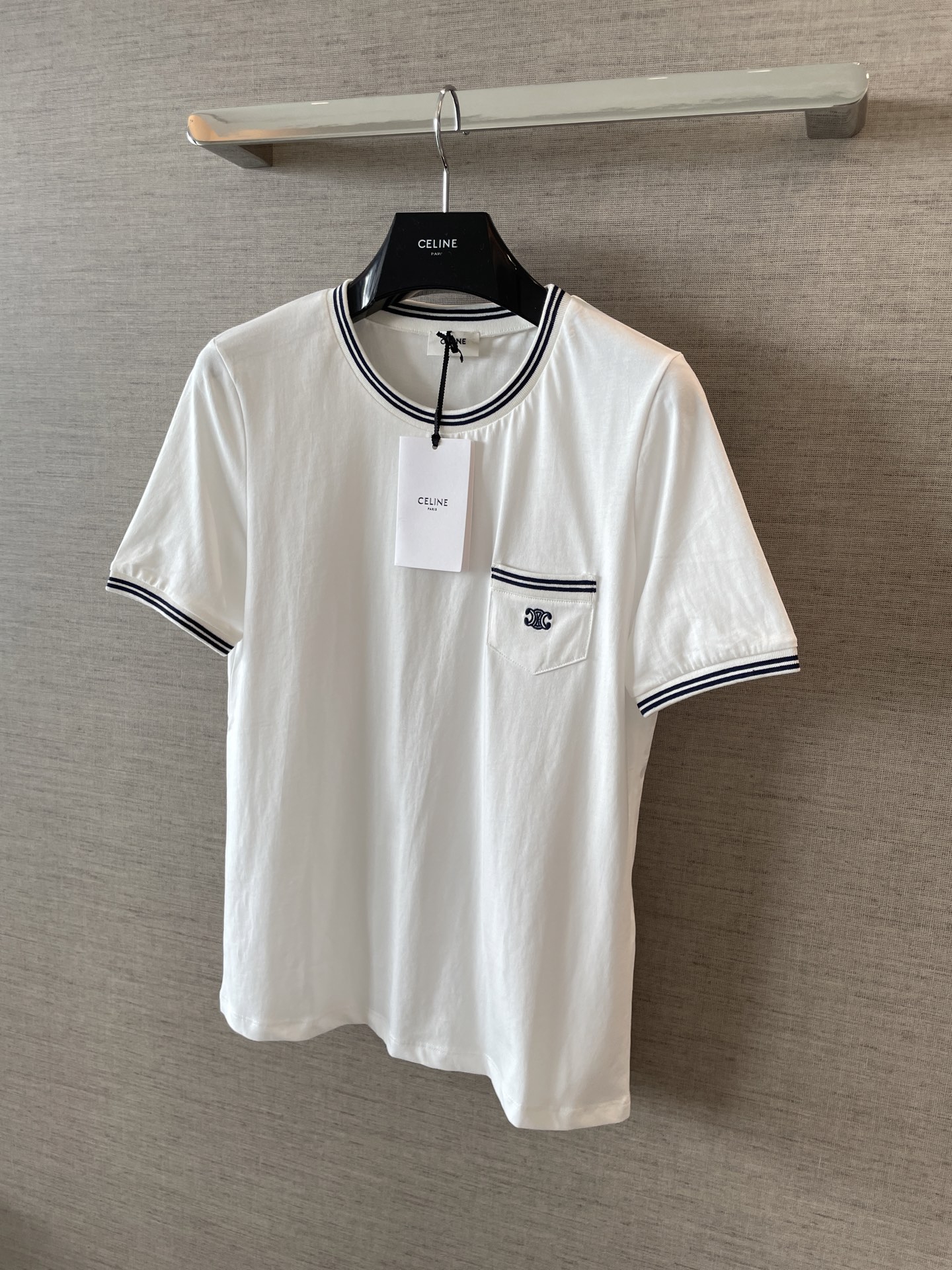 CEL25 Arc de Triomphe Short Sleeve Top - Custom Fabric, Authentic Details 5 i1750307993234 5007 0 3