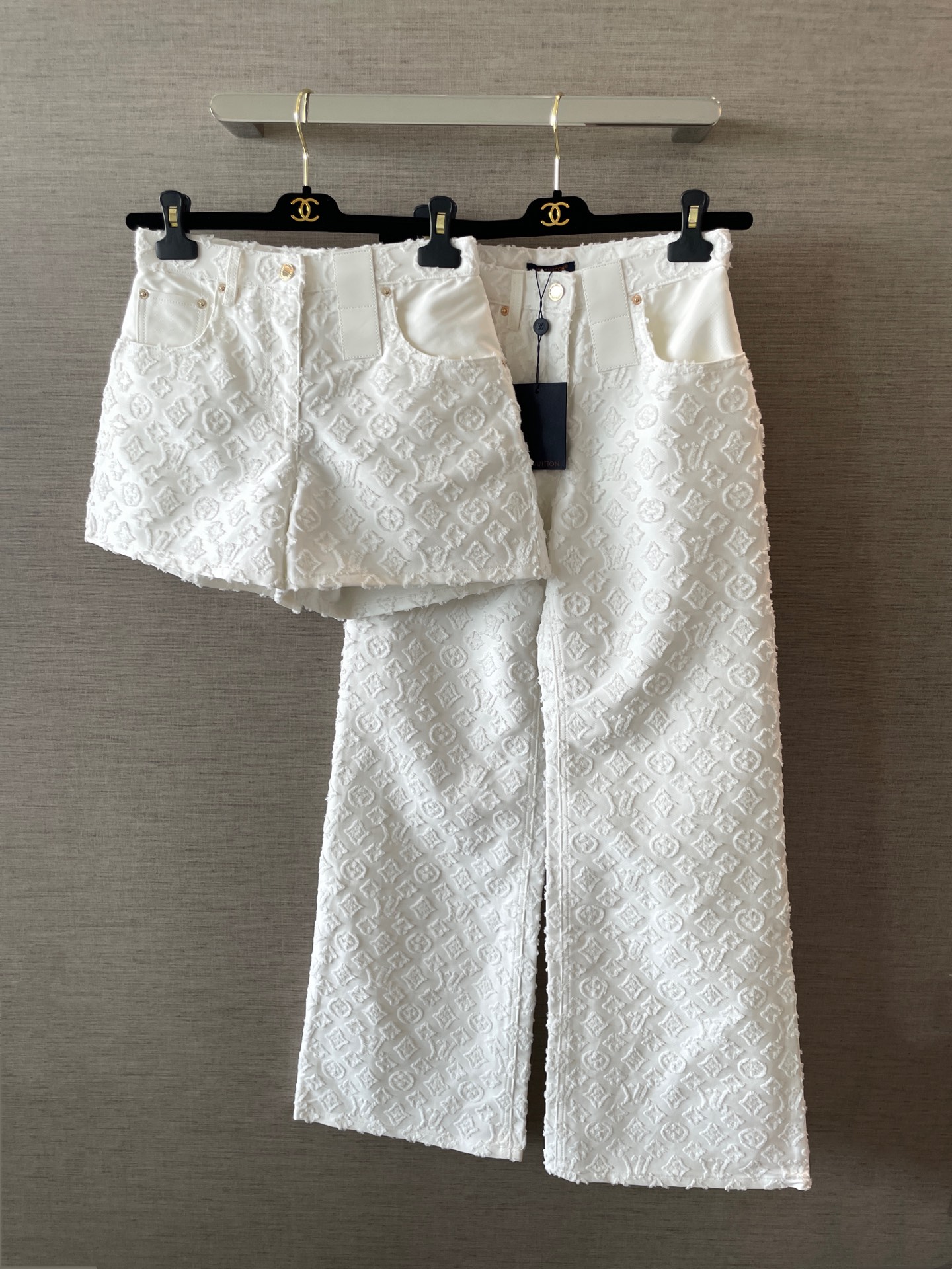 1V Jacquard Long Pants YB,Custom Fabric, Perfect Details, Sizes 34, 36, 38 10 i1752552431379 8266 0 8
