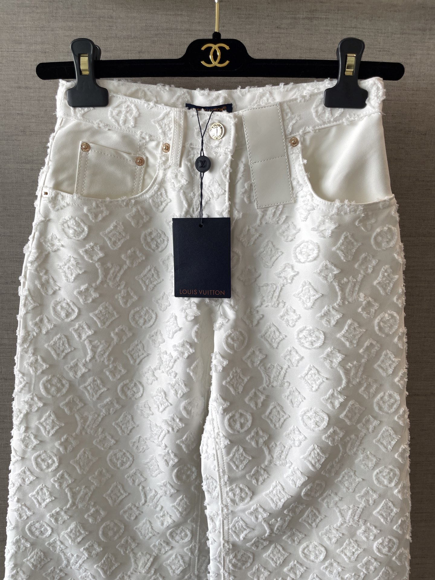 1V Jacquard Long Pants YB,Custom Fabric, Perfect Details, Sizes 34, 36, 38 3 i1752552570936 573 0 5