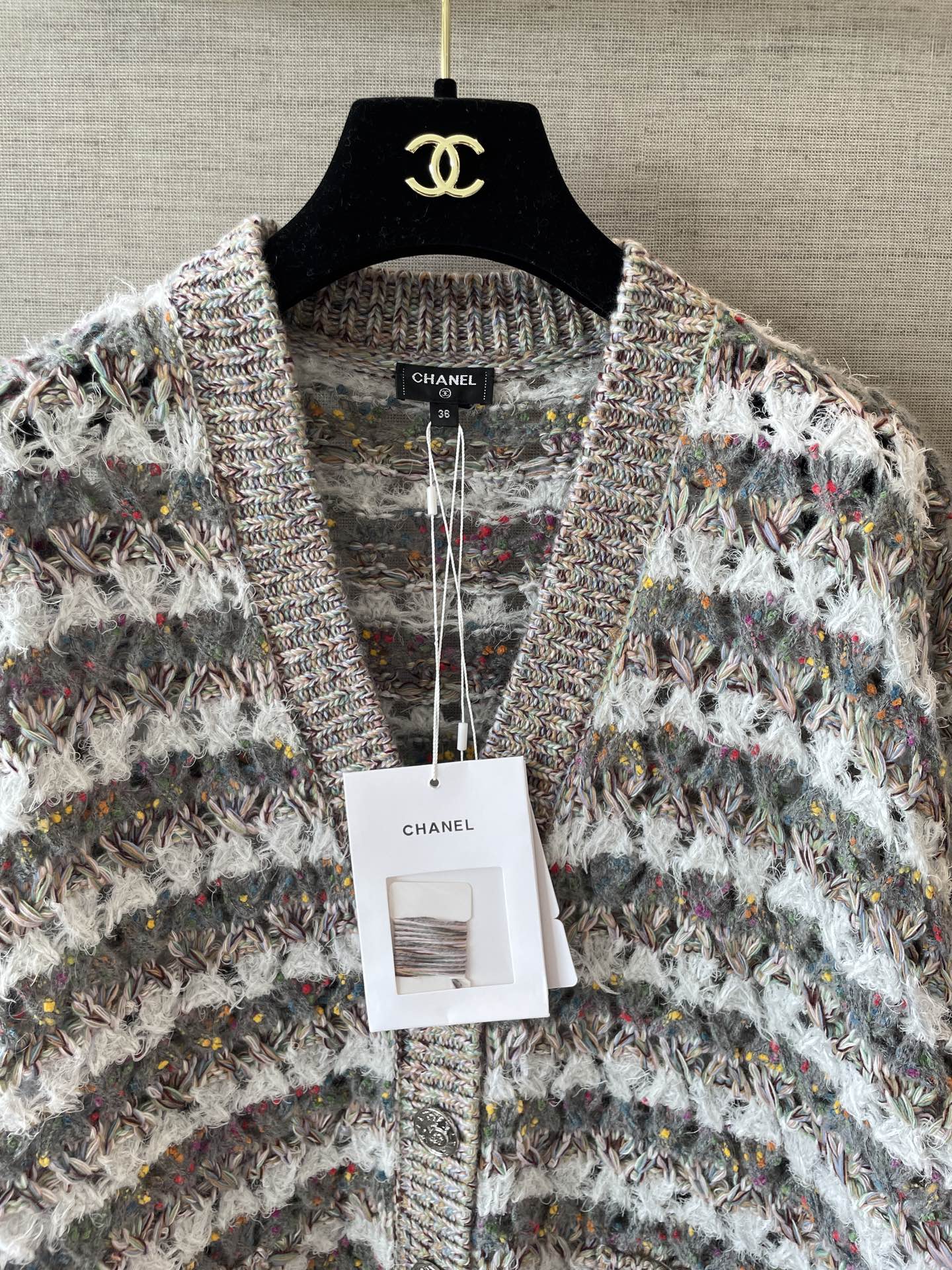 Chanel 25B Colorful Cardigan: Timeless Style & Luxurious Comfort 3 i1755255306109 3764 0 2