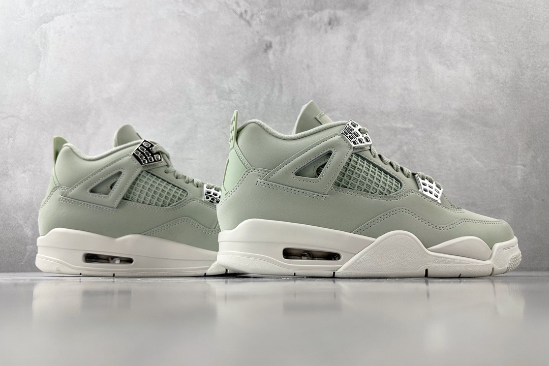 特价 福利特价 口碑神作 Jordan Air Jordan 4 “Seafoam”绿米货号:HV082