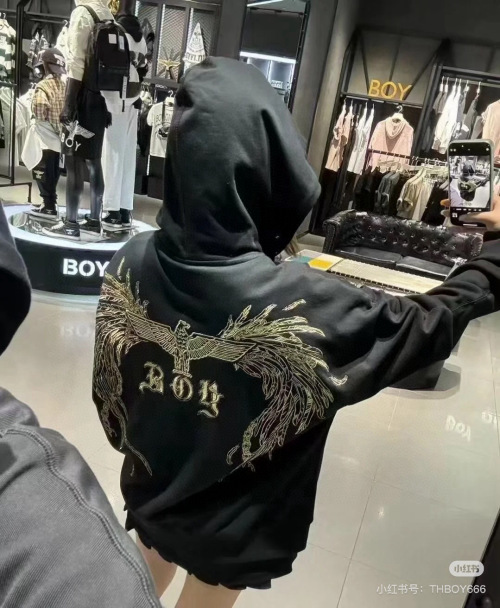 Boy London Embroidered Eagle Hoodie - Autumn/Winter Collection 1 Boy London Embroidered Eagle Hoodie - Autumn/Winter Collection