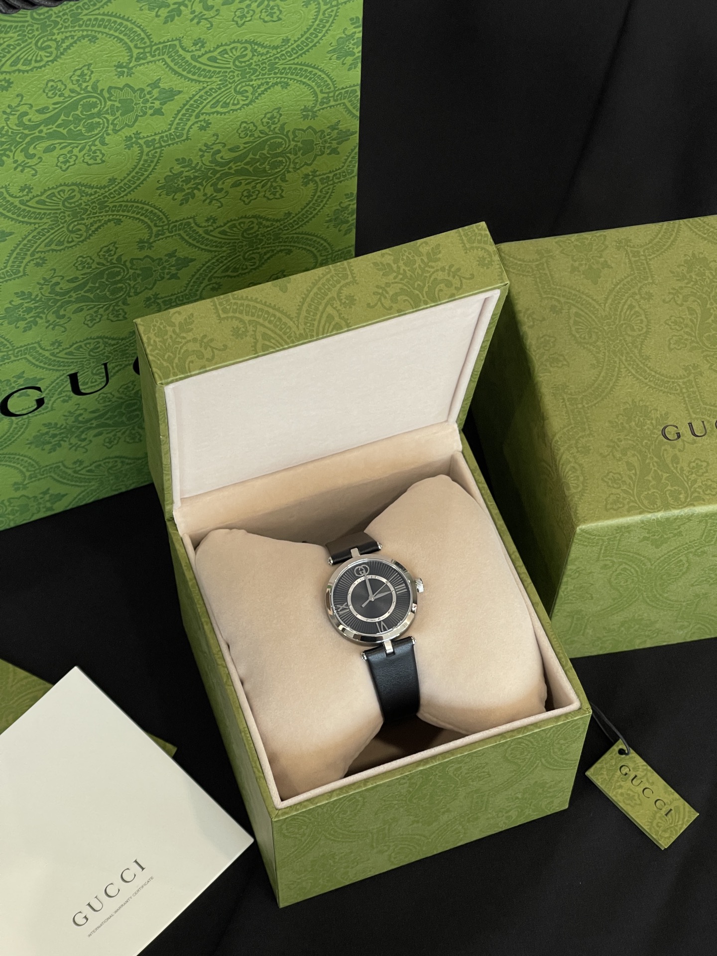 NO:391781,Black Gucci GUCCI, gucci, gucci19860909黑色 古驰 GUCCI,,gucci,gucci,Watch