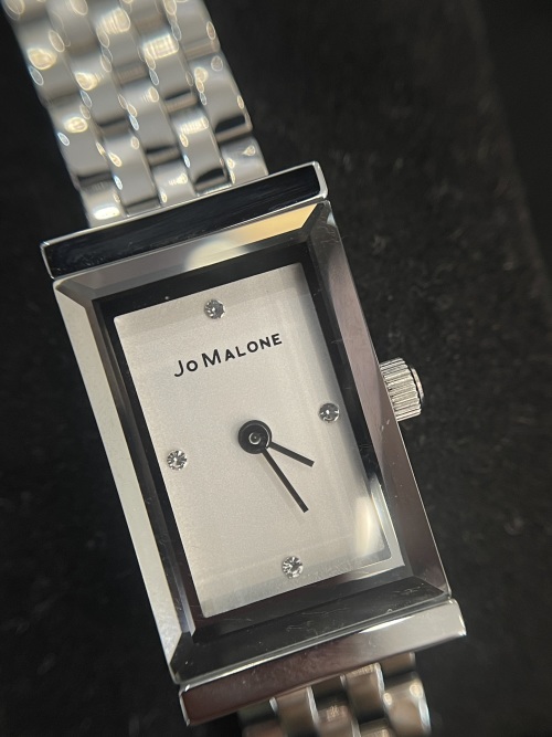 Jo Malone Women's Silver Stainless Steel Watch with Diamond Accents 1 Jo Malone Women's Silver Stainless Steel Watch with Diamond Accents