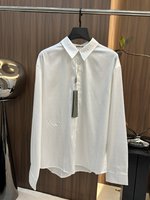 Dior Clothing Shirts & Blouses Black White Embroidery