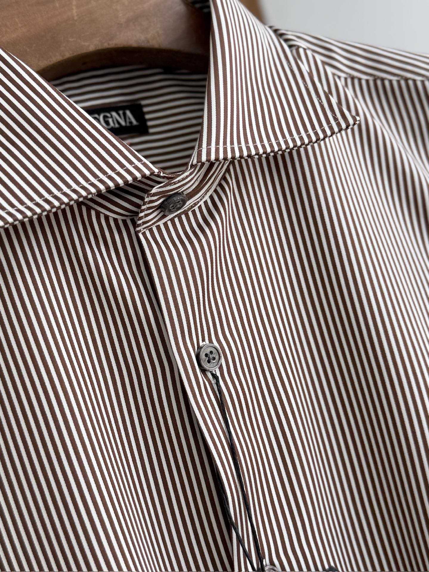 杰尼亚，条纹XXX系列衬衫，完美品相，SMLXLXXL