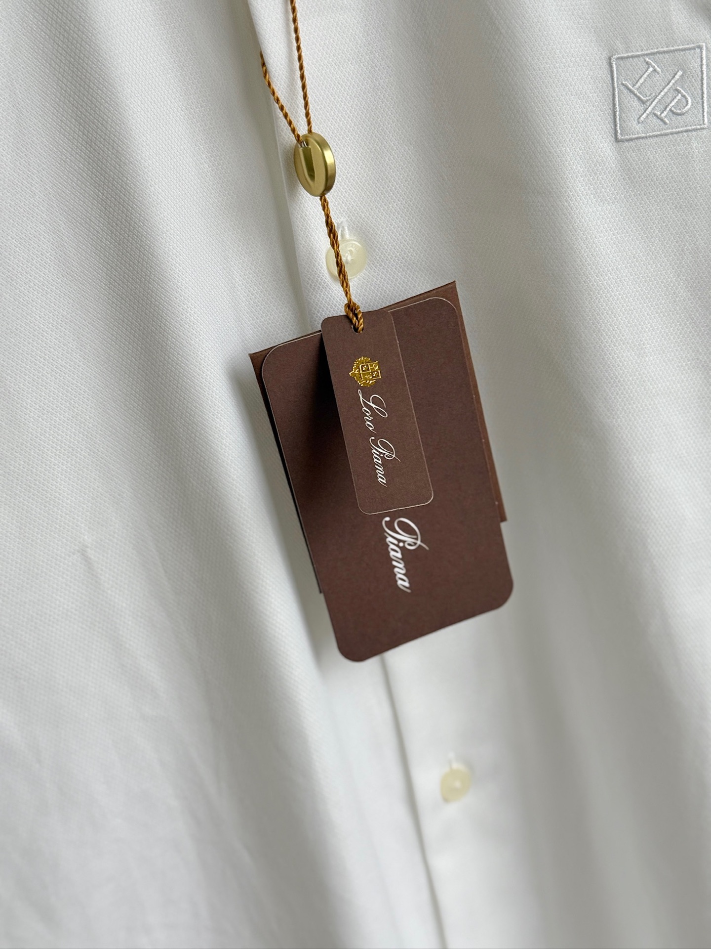 2026秋冬新款，三色 Loro piana精品提花面料绣花衬衫👔 Loro piana家族，男士商务休闲长袖衬衫，香港
