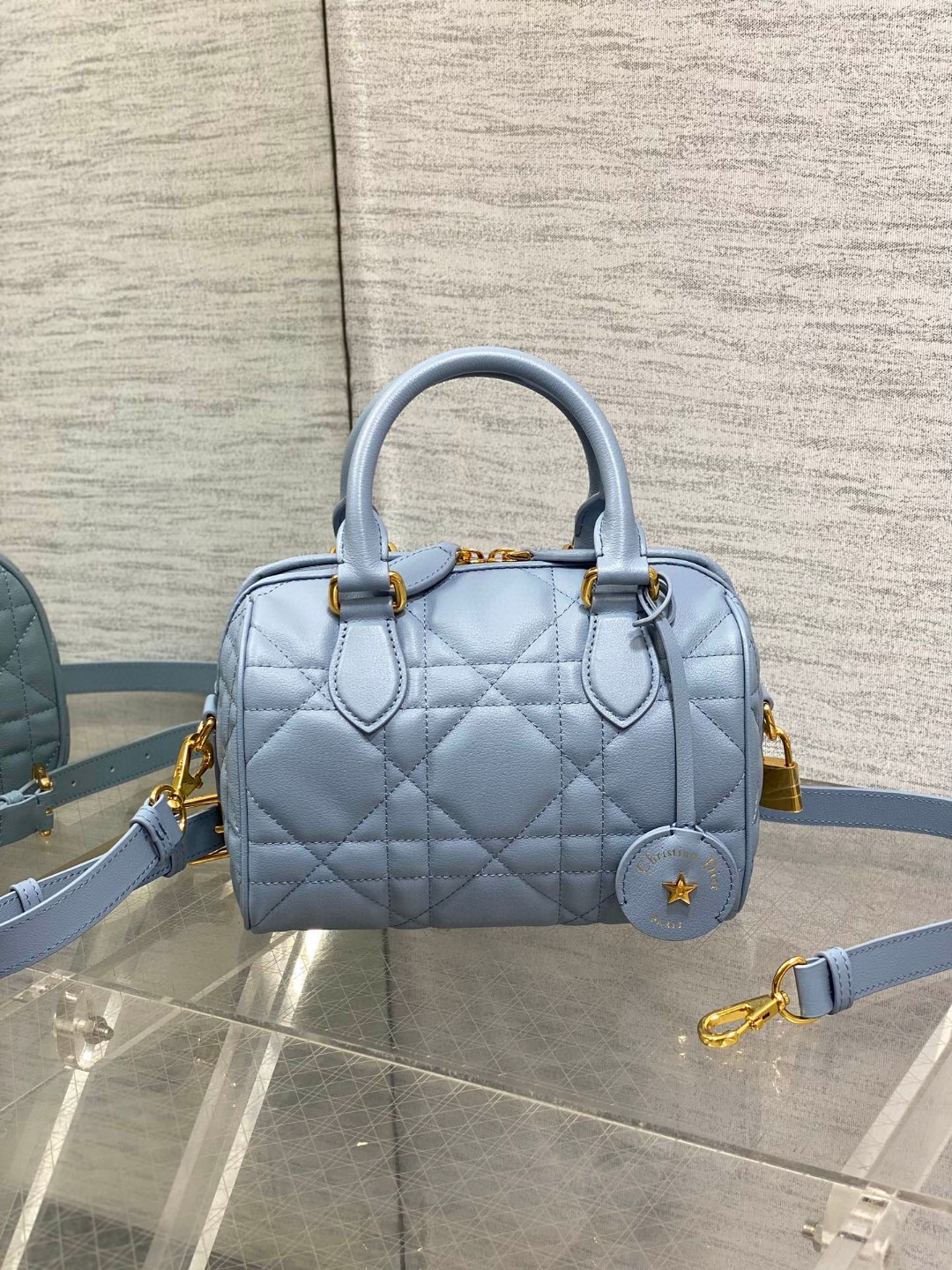DIOR Groove 20 Boston Mini Handbag Crossbody Bag