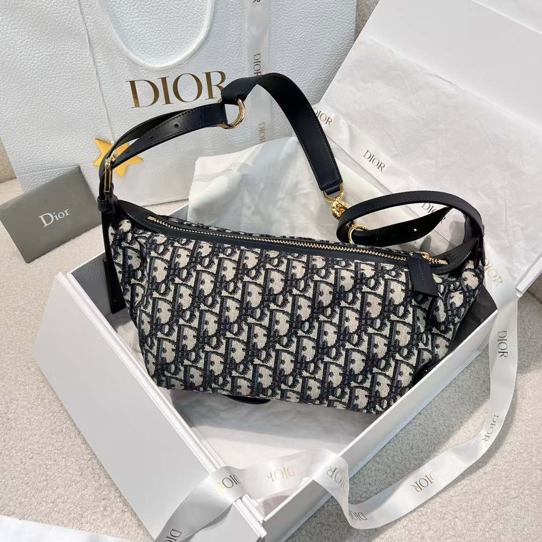 Dior D-journey petit sac à bandoulière monogramme