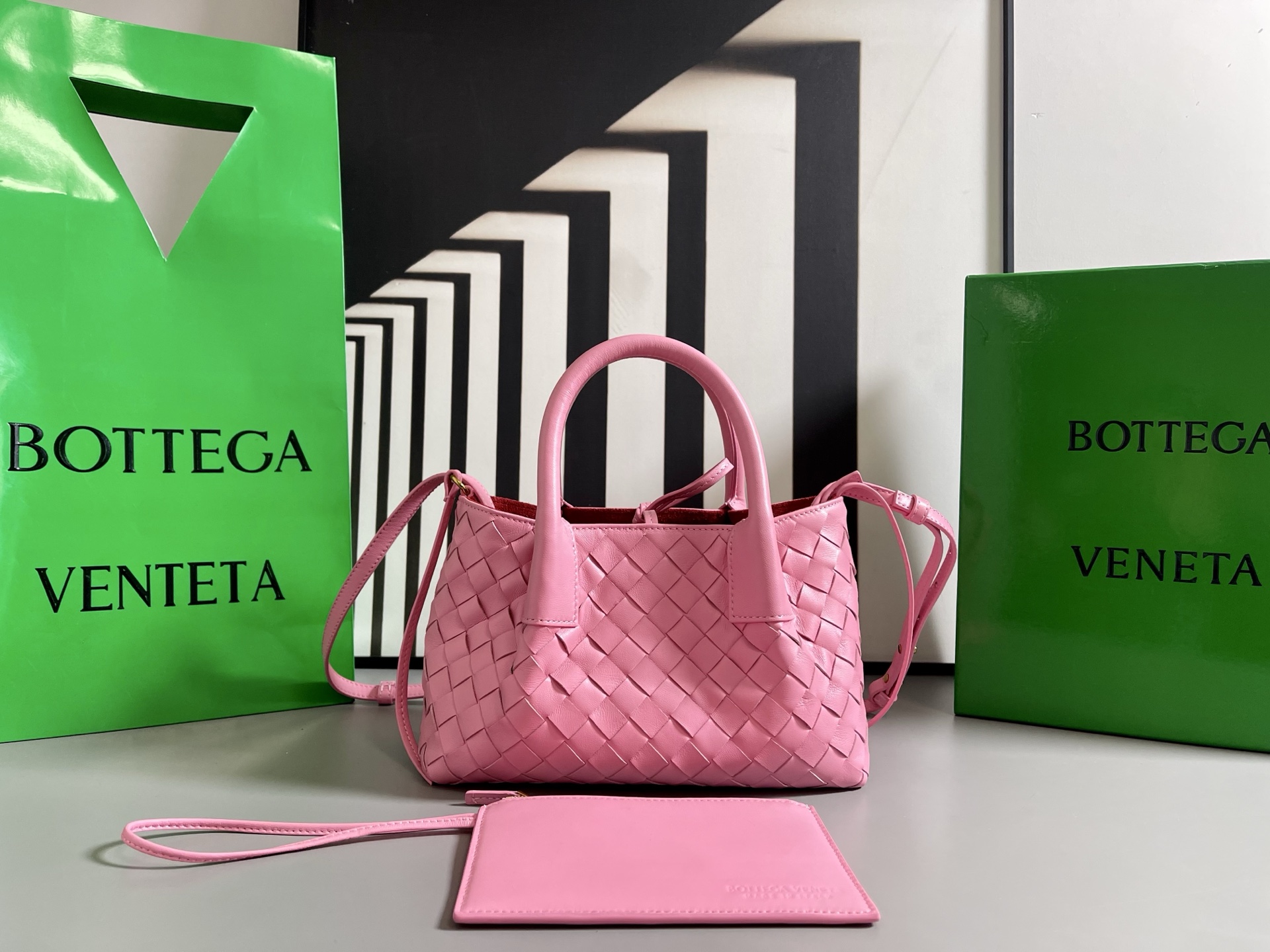 Bottega Veneta Intrecciato Reversible Tote Bag