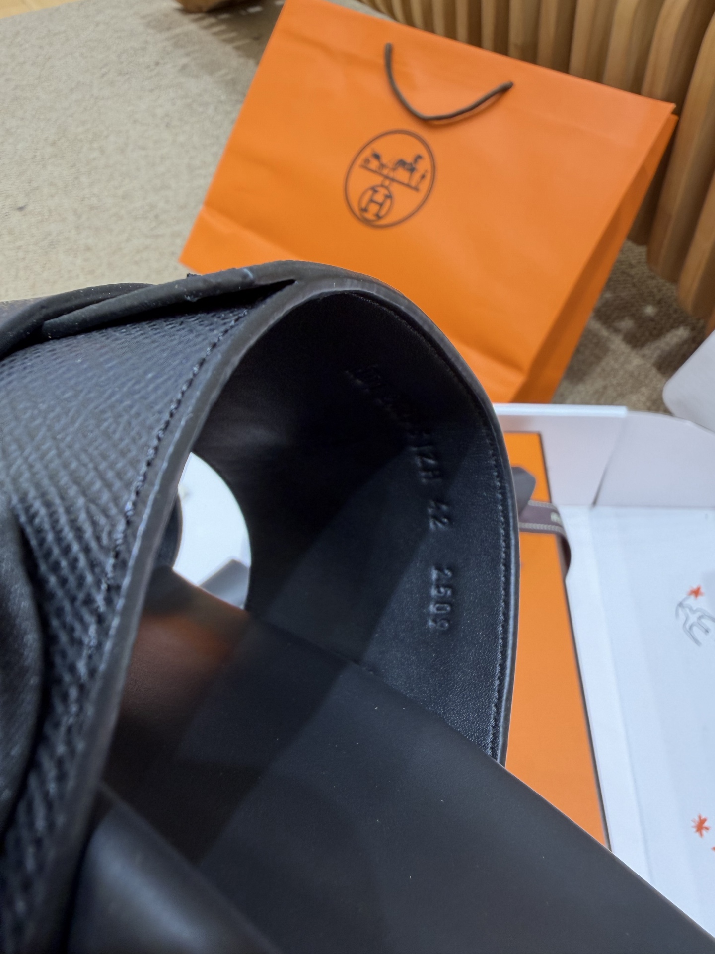 에르메스 잭슨 켈리 버클 슬리퍼 이미지 5