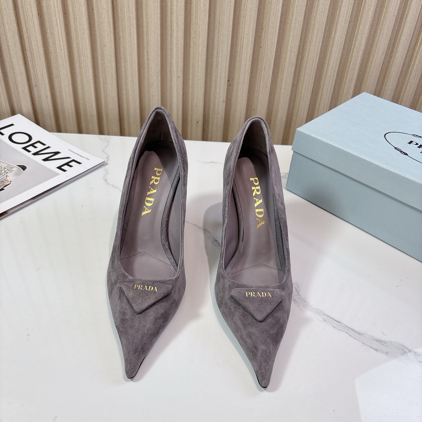 Prada Pointed-Toe High Heel Shoes – Spring/Summer Runway Collection