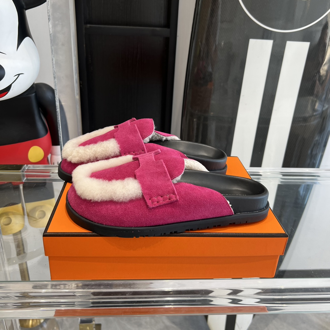 Hermès HERMES爱马仕23ss半拖鞋