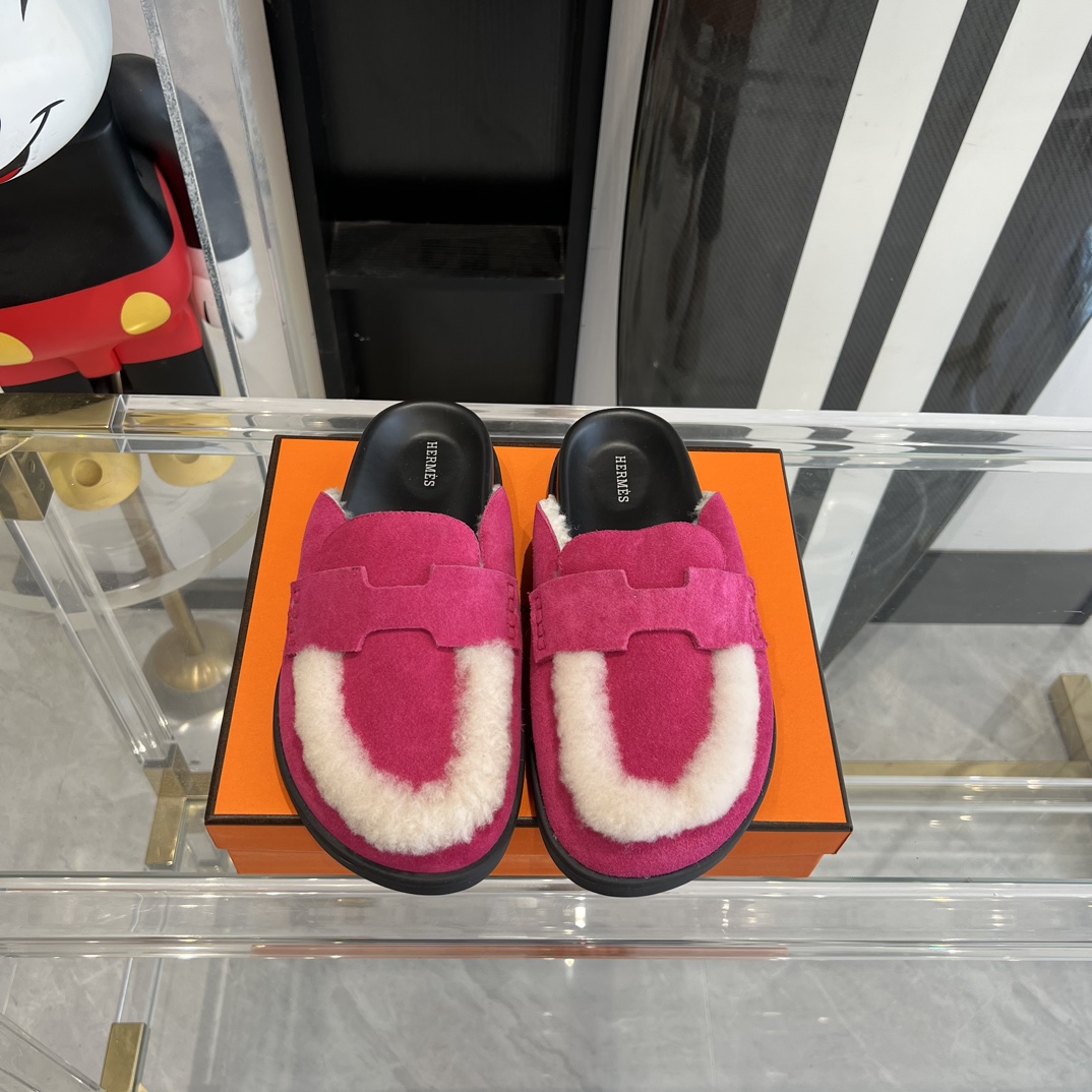 Hermès HERMES爱马仕23ss半拖鞋