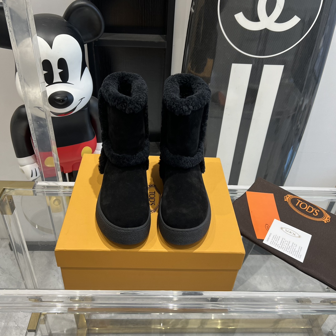 “2023 Tods Snow Boots: Water-Resistant, Easy-to-Wear, and Magic Wool” - 图片 1