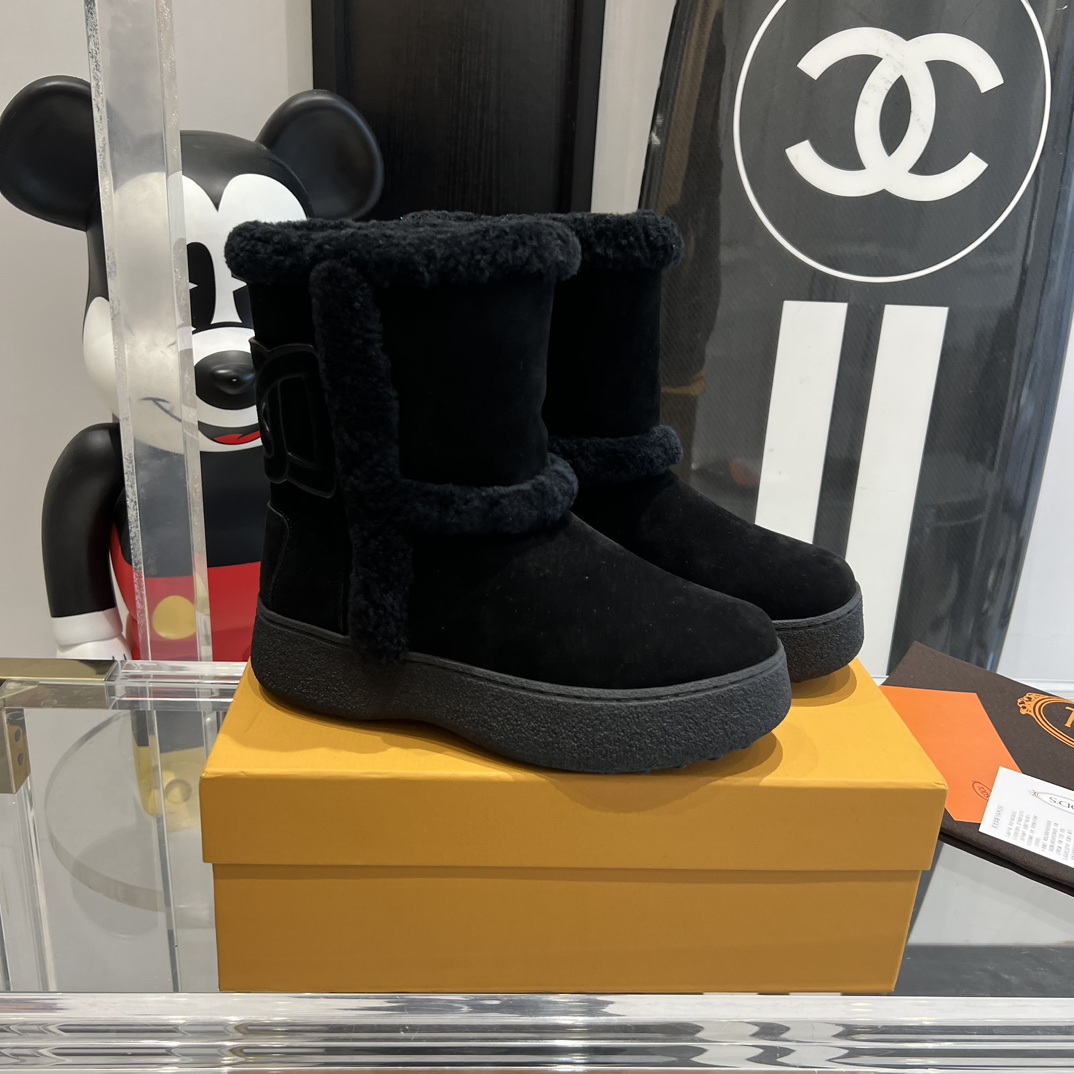 “2023 Tods Snow Boots: Water-Resistant, Easy-to-Wear, and Magic Wool” - 图片 3