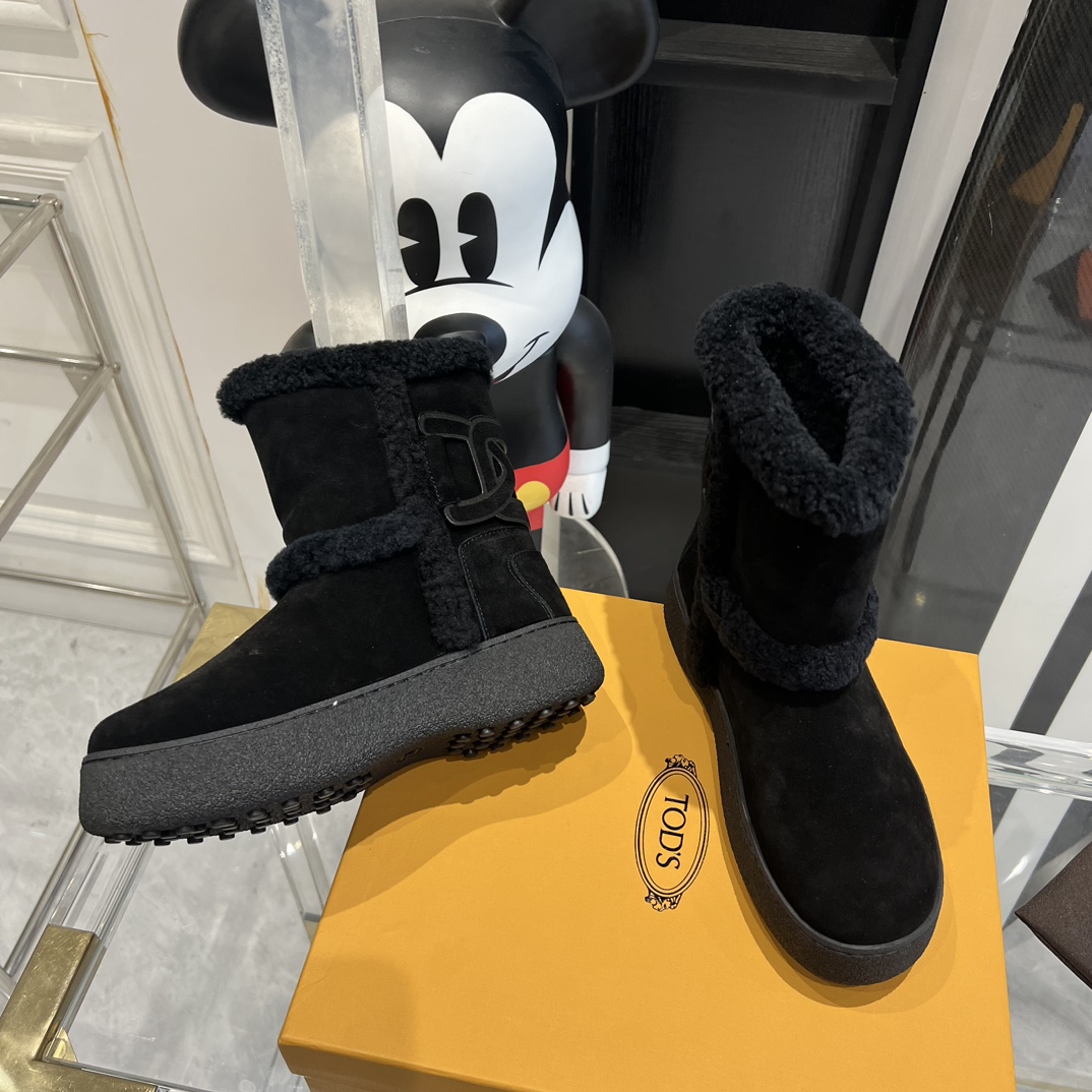 “2023 Tods Snow Boots: Water-Resistant, Easy-to-Wear, and Magic Wool” - 图片 7