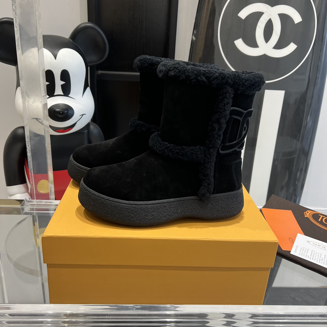 “2023 Tods Snow Boots: Water-Resistant, Easy-to-Wear, and Magic Wool” - 图片 2