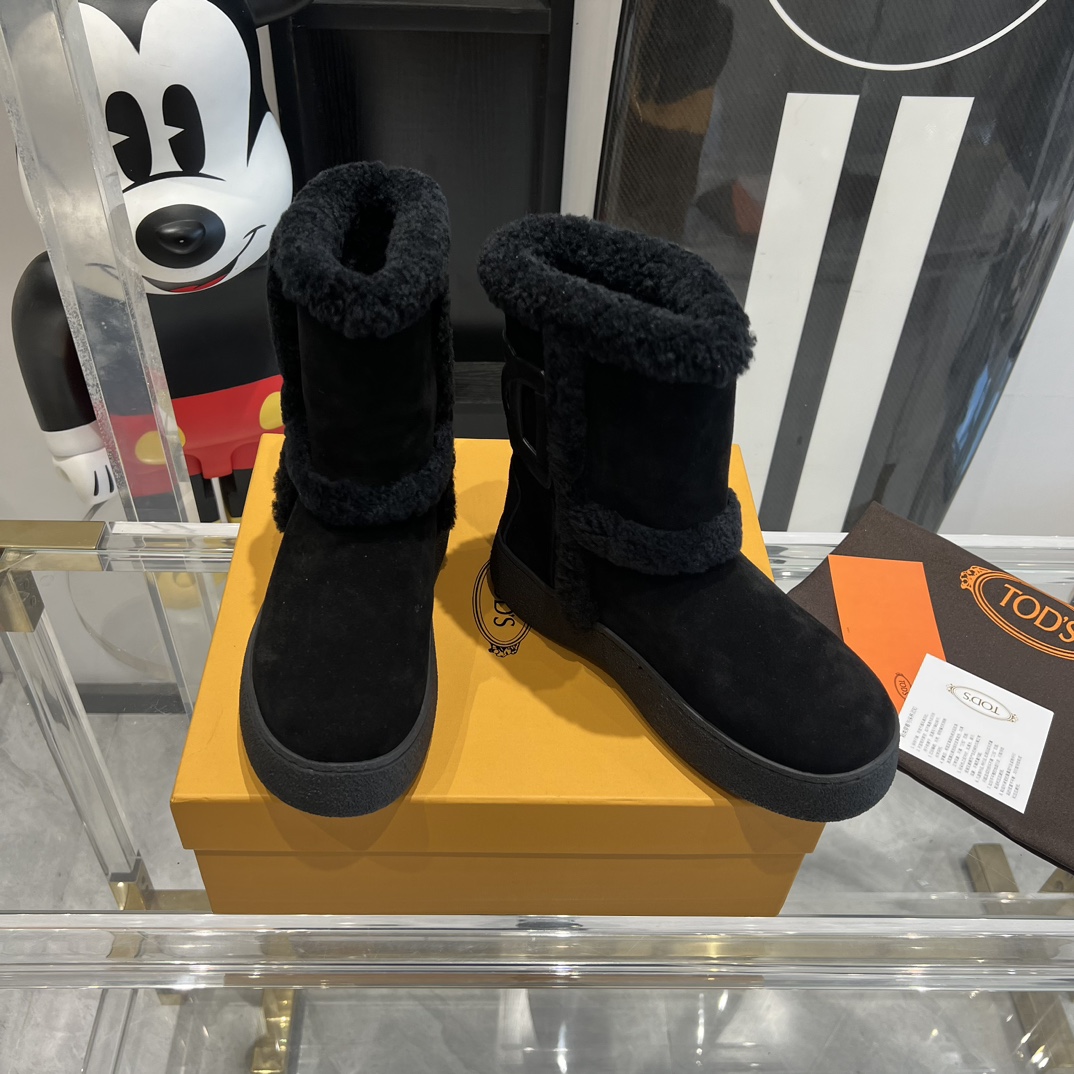 “2023 Tods Snow Boots: Water-Resistant, Easy-to-Wear, and Magic Wool” - 图片 6