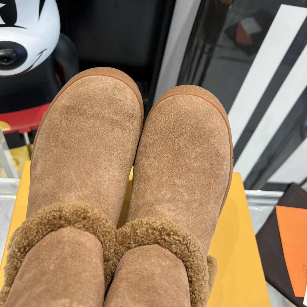 “New 2023 Tods Snow Boots: Water-Resistant, Easy Wear, Magic Wool, Reject Swelling” - 图片 5