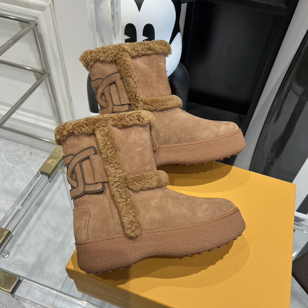 “New 2023 Tods Snow Boots: Water-Resistant, Easy Wear, Magic Wool, Reject Swelling” - 图片 8