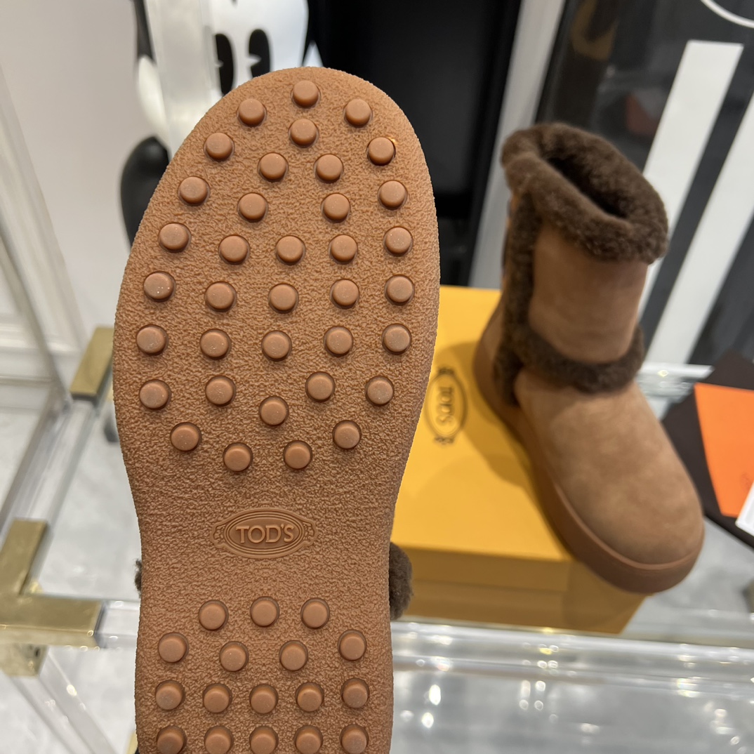 New Tods Snow Boots 2023: Water-Resistant, Easy Wear, Magic Wool, Various Sizes. - 图片 9