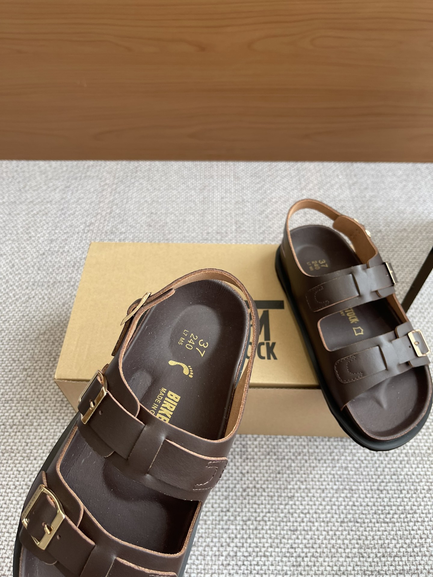 “550 Pounds Birkenstock 24ss Recreational Sandals: Fresh Spring Purchase” - 图片 4