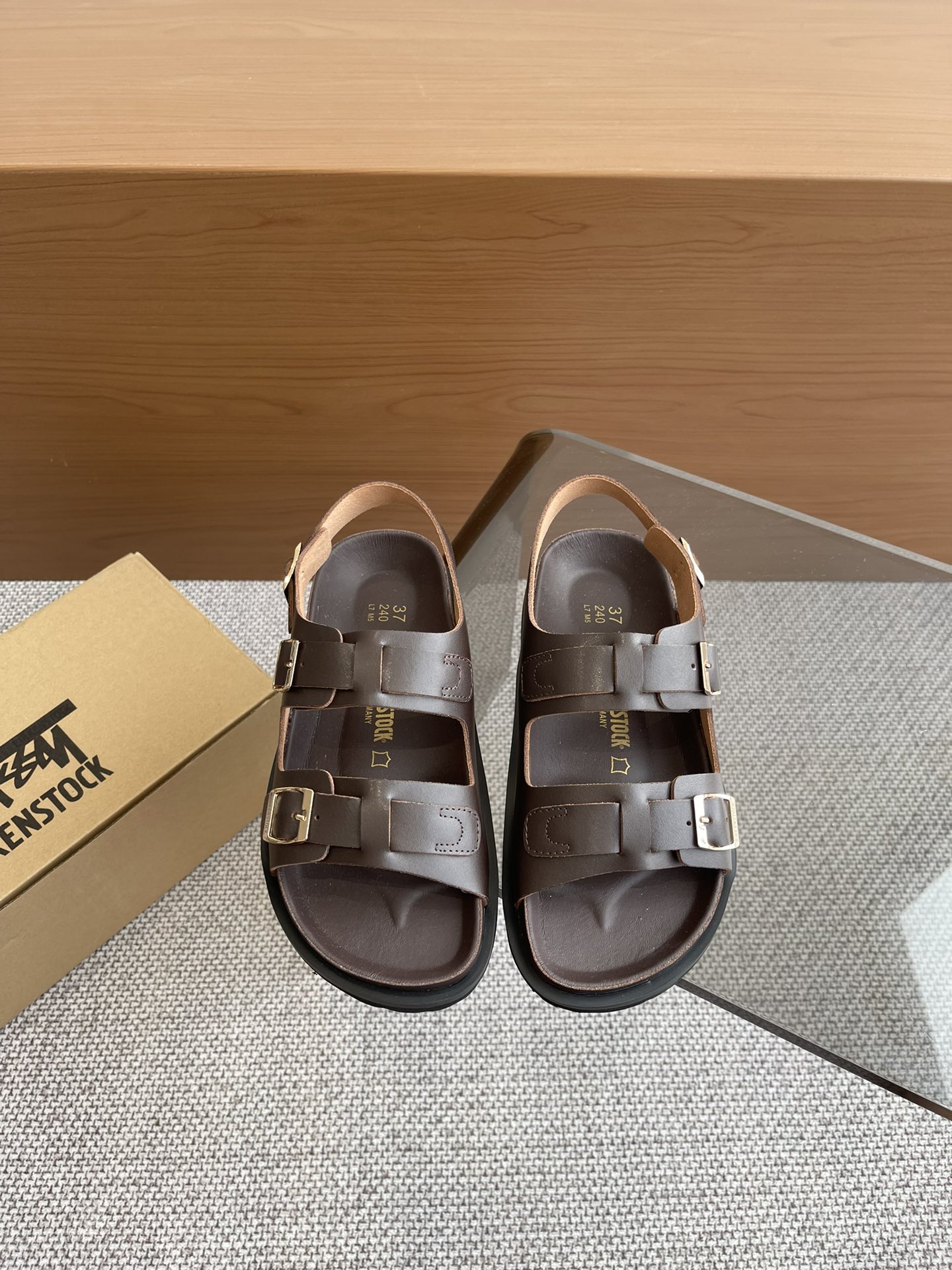 “550 Pounds Birkenstock 24ss Recreational Sandals: Fresh Spring Purchase”