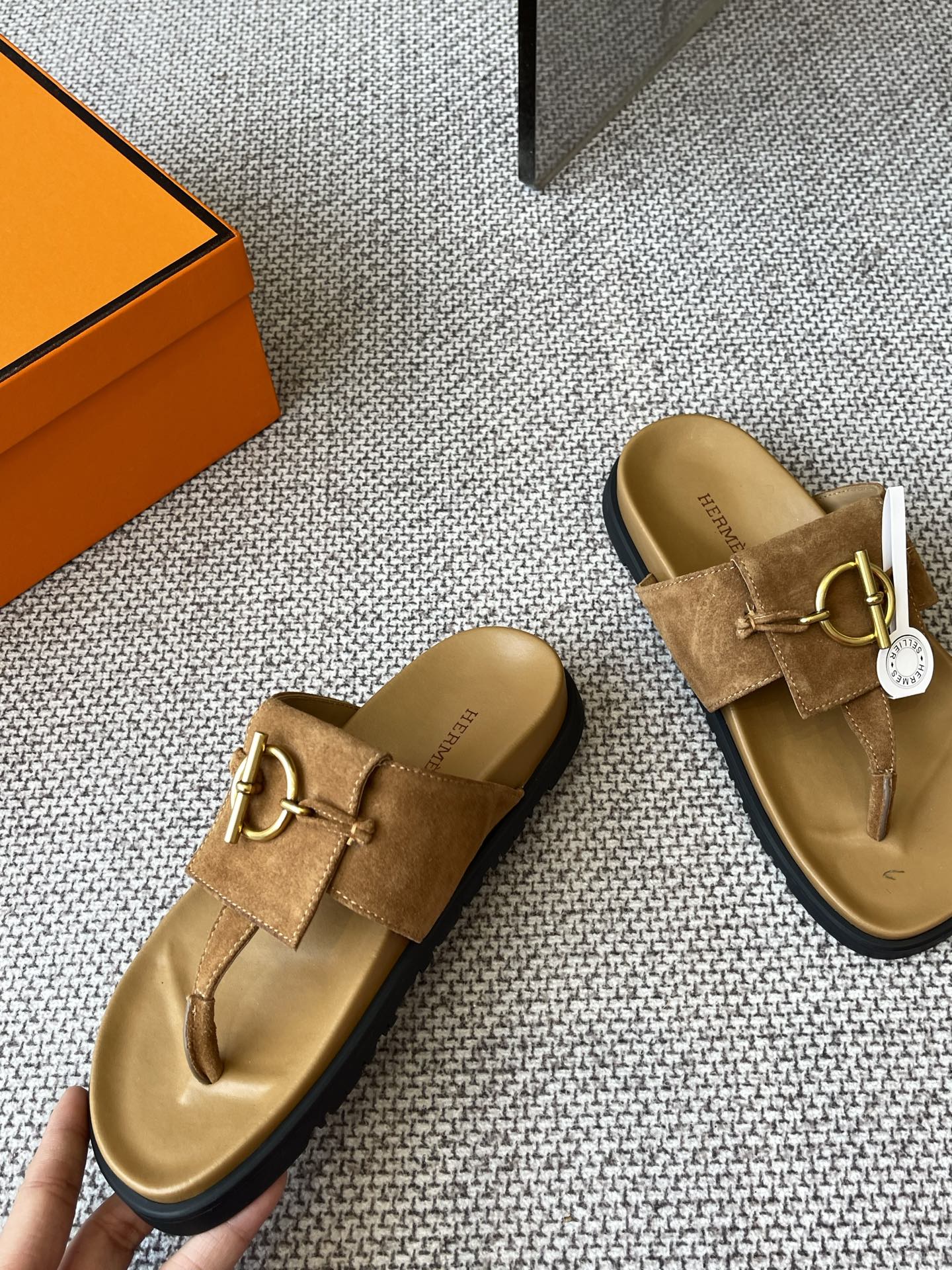 Hermès HERMES爱马仕 25ss新款 凉拖