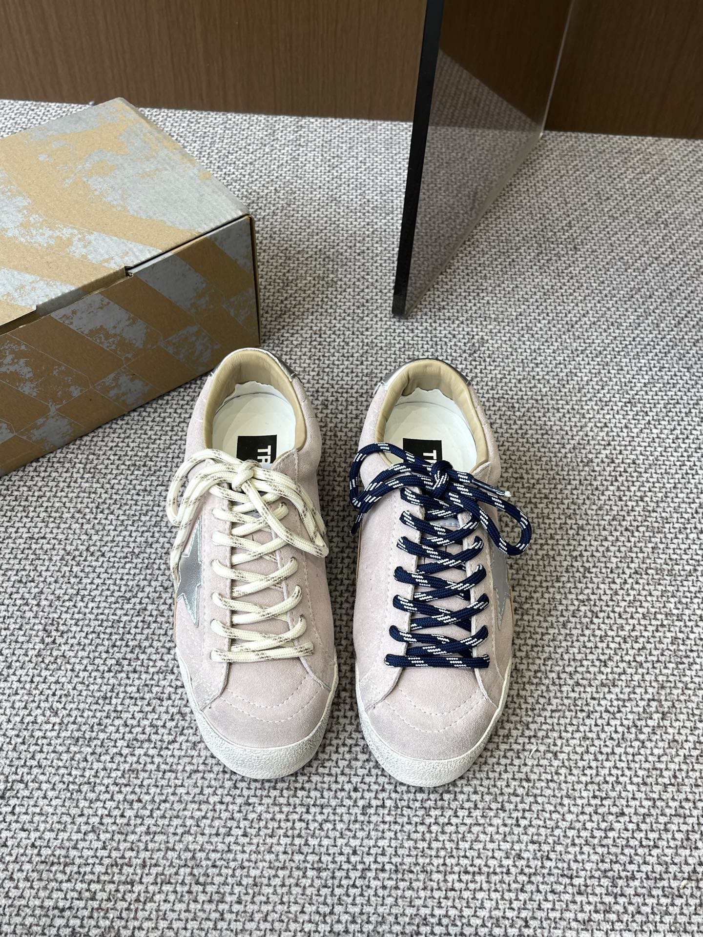 Hombres y mujeres GGDB Golden Goose 25ss nuevos zapatos de entrenamiento moral. La mejor versión para parejas…