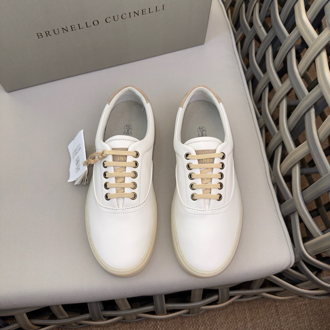 Precio de fábrica 230BCNueva LlegadaBrunello Cucinelli Primavera/Verano Zapatillas casual para hombr