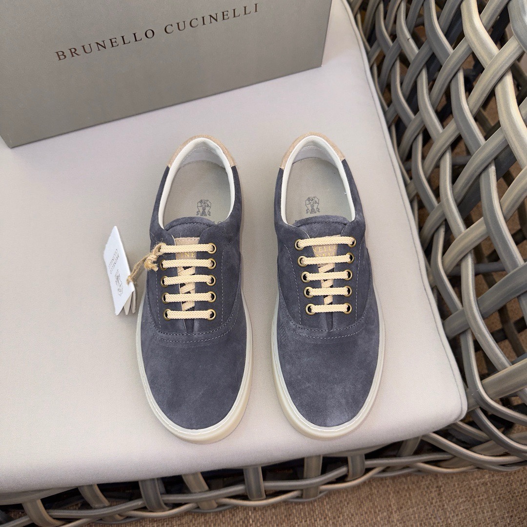 Precio de fábrica BC New ArrivalBrunello Cucinelli Primavera/Verano Zapatillas casual para hombre ZG