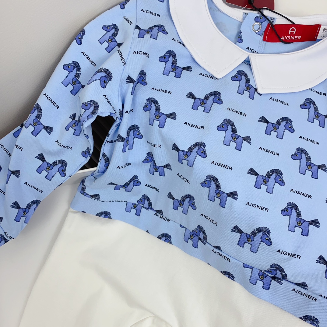 Stylish Unisex Cotton Baby Blouse in Three Sets, Soft and Good-looking - 图片 5