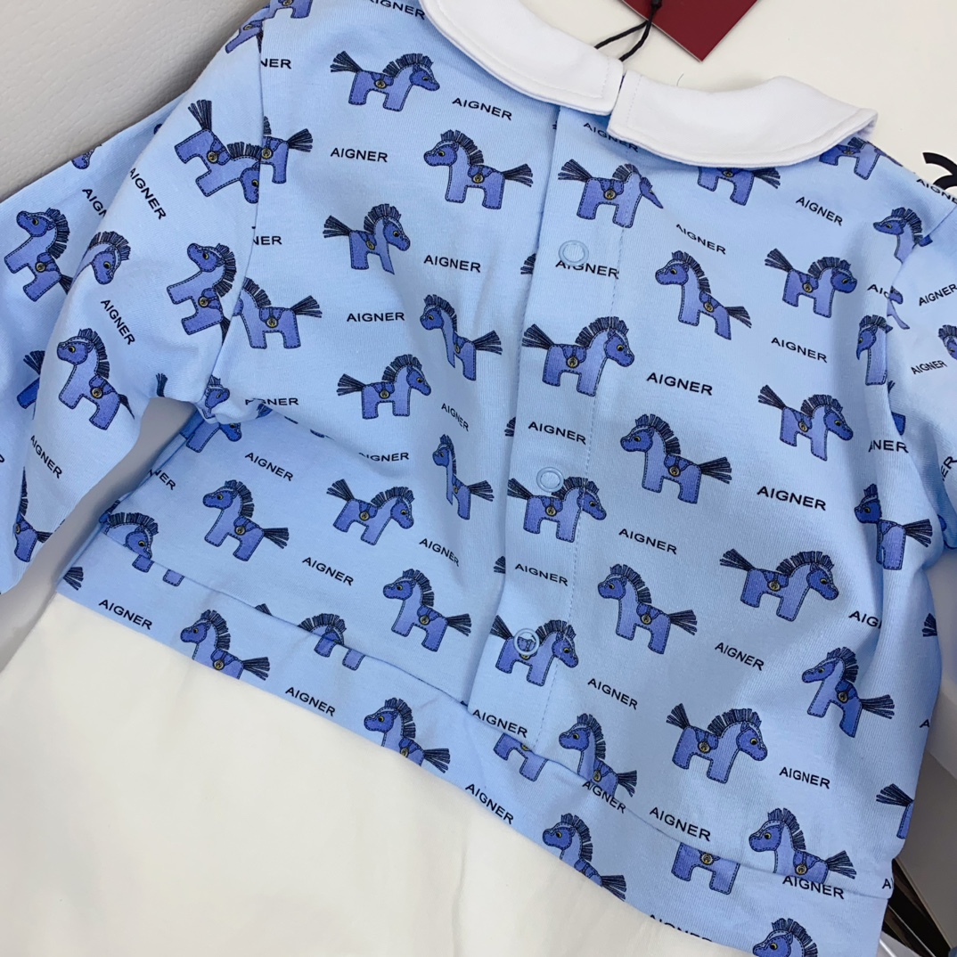 Stylish Unisex Cotton Baby Blouse in Three Sets, Soft and Good-looking - 图片 9