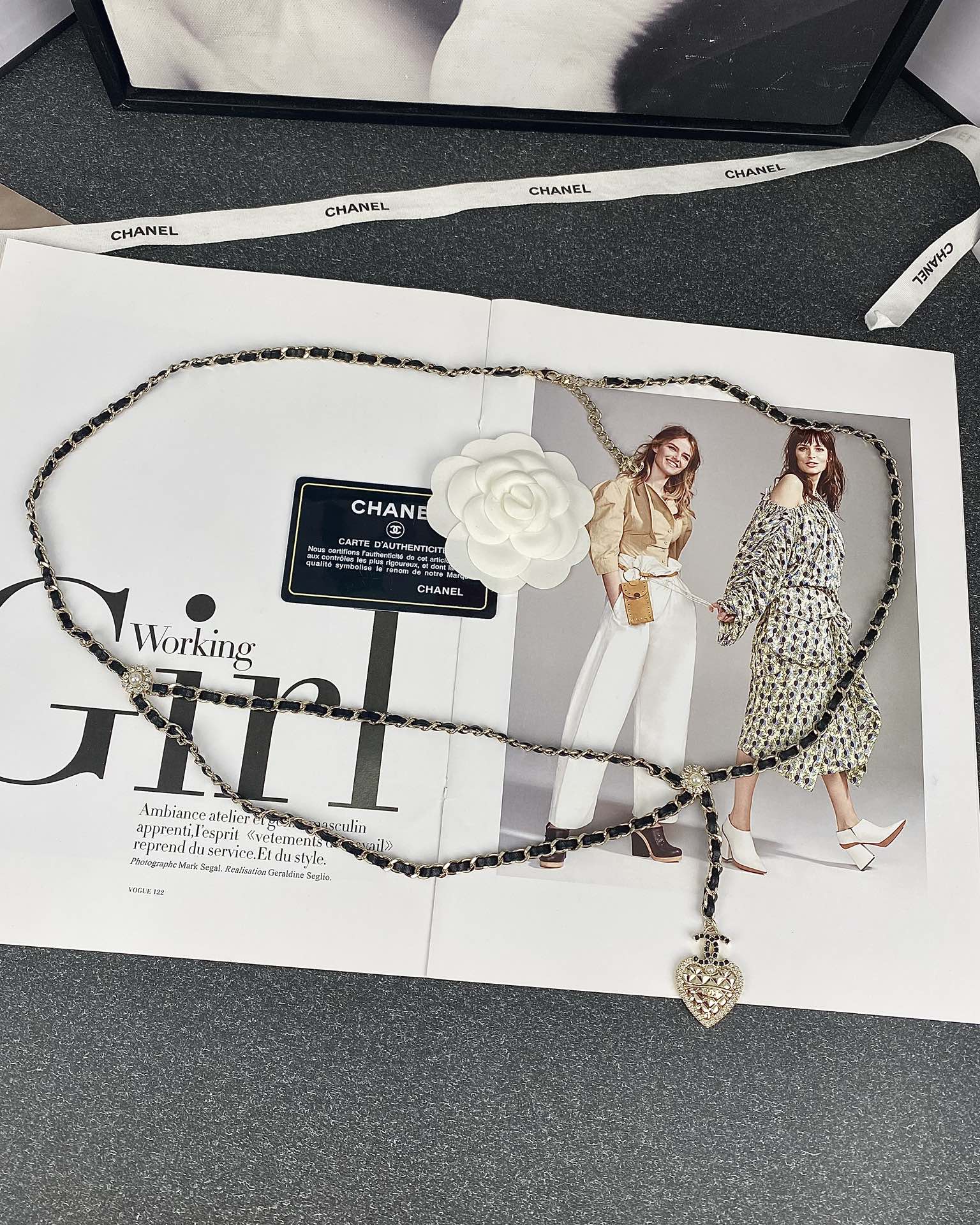 NO:101831,Ch@nel Xiaoxiang new style black leather small flower square diamond peach heart diamond waist chain, Chanel necklace, chanel, necklace19860909Ch@nel 小香新款 黑色穿皮 小花朵方钻 桃心 菱格纹 腰链,香奈儿项链,chanel,necklace,Jewelry