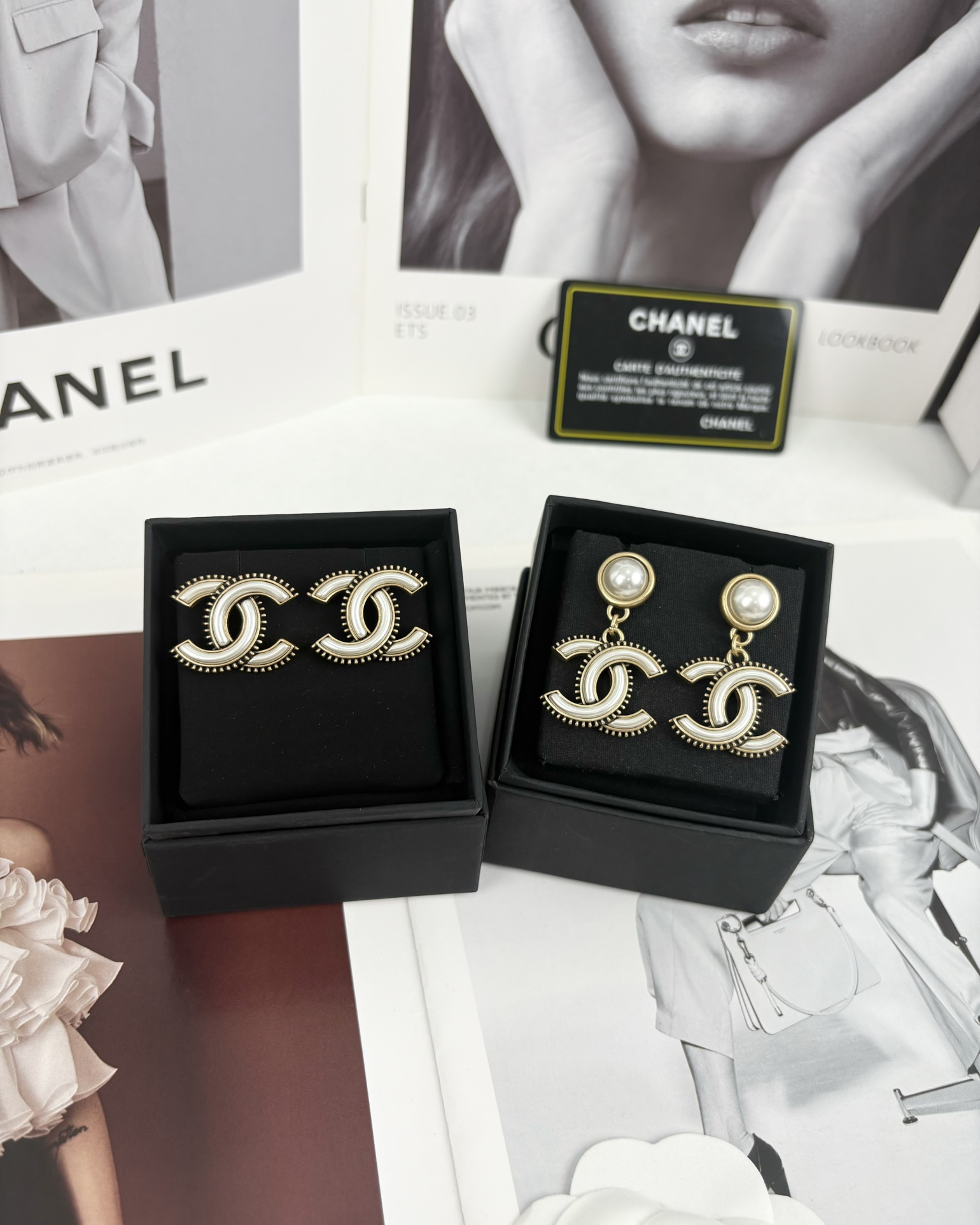 Chanel luxury earrings 3
