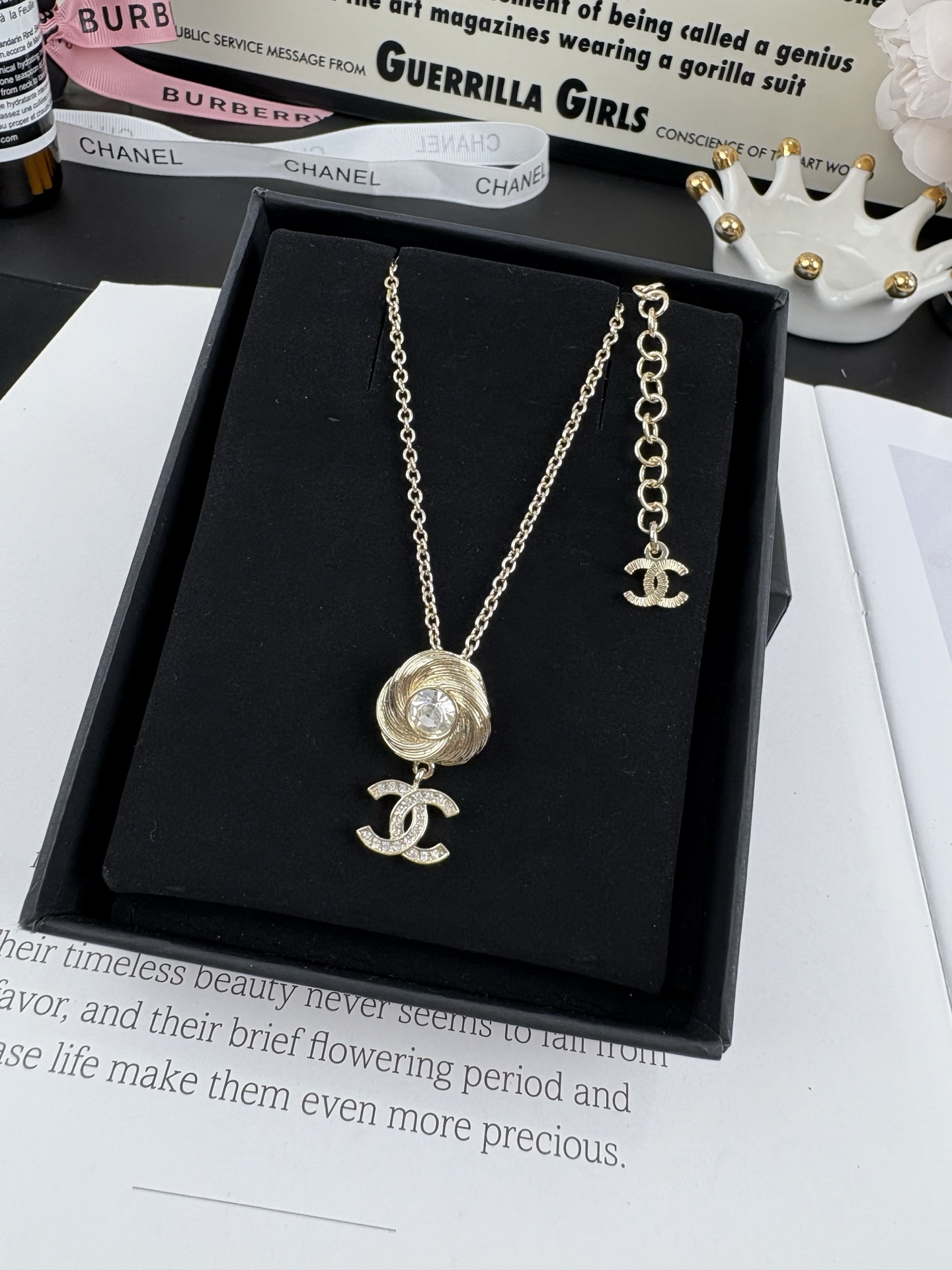 NO:359194,Xiaoxiang new style gold rotating thread double c pendant necklace, Chanel necklace, chanel, necklace19860909小香新款 金色旋转螺纹 双c吊坠项链,香奈儿项链,chanel,necklace,Jewelry