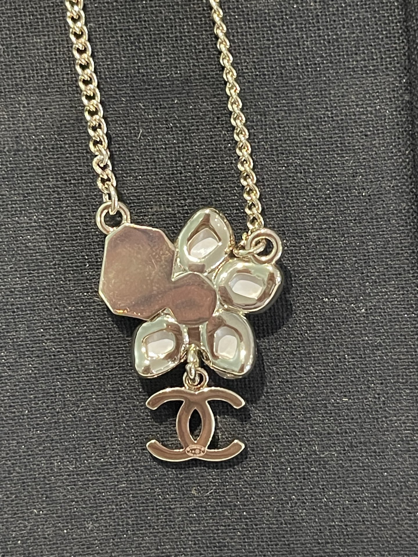 Chanel Chanel 粉色 吊坠项链